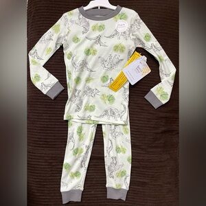 NWT’s Burts Bees 4T Dino Pjs